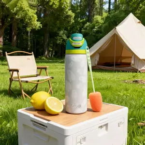 32oz Stainless Steel Vacuum Insulated Thermos Cup, Flip Lid Leak-Proof Travel Tumbler, Double Wall Insulation for Hot & Cold Drinks, Multiple Colors Reusable Mug for Home Office School, Durable Drinkware Ideal Gift for Adults & Kids