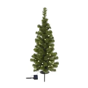 Vickerman 3' Solar Christmas Tree, Warm White L ED Solar power