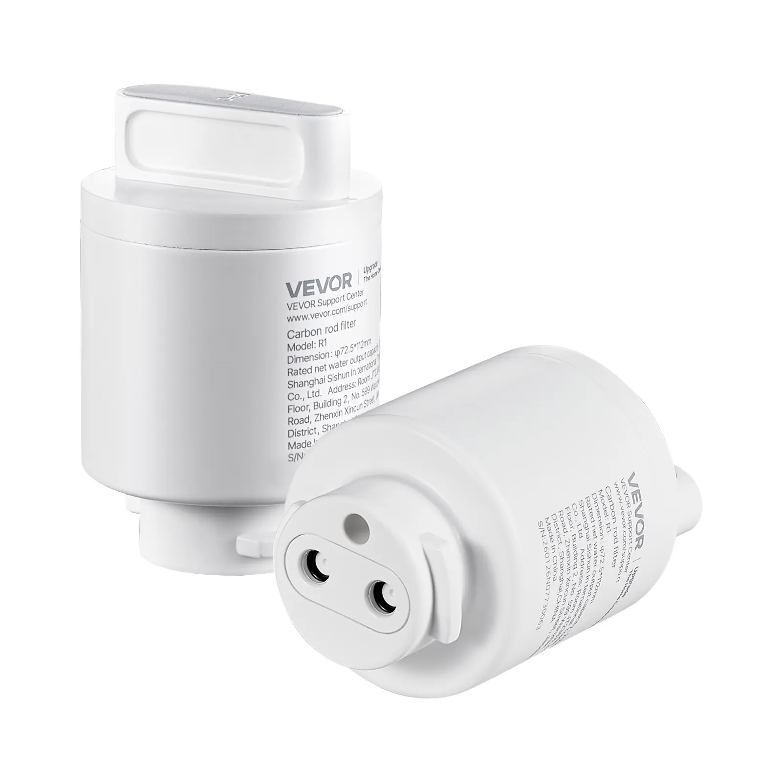 【SummerFinds】VEVOR Minerals Water Filter Replacement - Alkaline Remineralization Component for Reverse Osmosis System, pH Balancing, Mineral Restoring, Compatible with X811B Ice Maker Water Dispenser, Minerals Water Filters