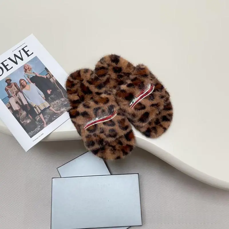 leopard print-dark brown