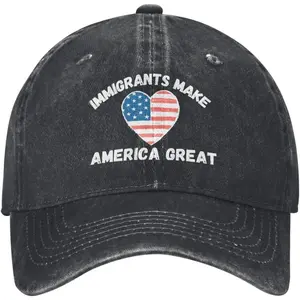 Immigrants Make America Great Pro Immigration Hats Cap