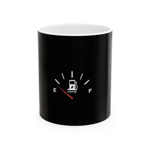 Coffee meter Ceramic Mug, (11oz, 15oz)