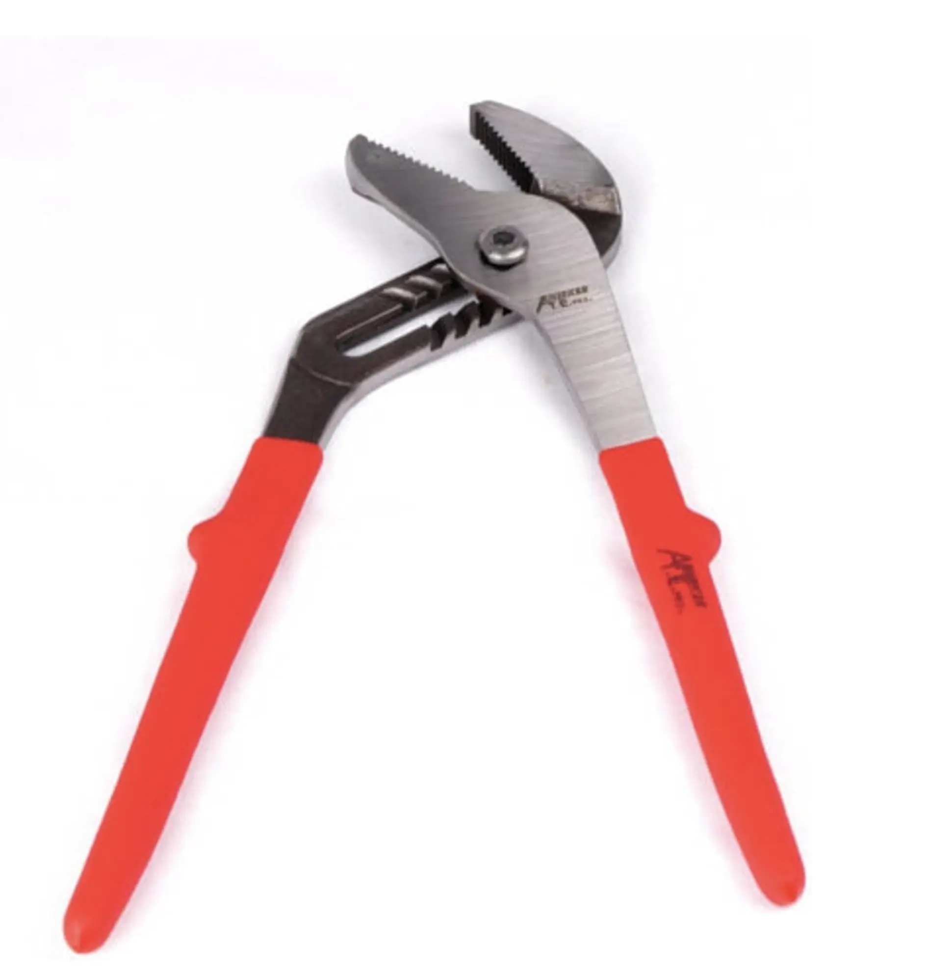 ATE PRO. 12-Inch Adjustable Pliers (30113), Groove Joint Pliers with Adjustable Gear, Grooved Jaws, Drop Forged Steel for Strength and Durability, Hardened and Tempered
