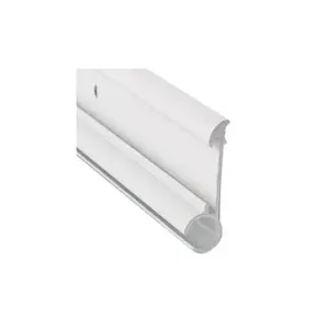 AP Products 021-51001-16 16 ft. Polar White Aluminum Insert Awning Rail