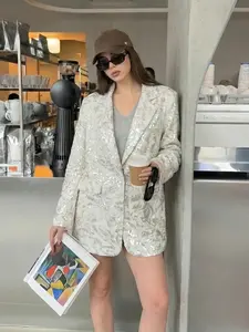 Women's Casual Long Sleeve Jacket, Spring New Design, Lightweight & Comfortable Outerwear, Perfect for Daily Wear