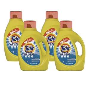 Refreshing Liquid Laundry Detergent 64-Loads, 4 Carton 92 fl. oz.