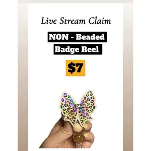 LIVE STREAM *NO BEADS* Badge Reels
