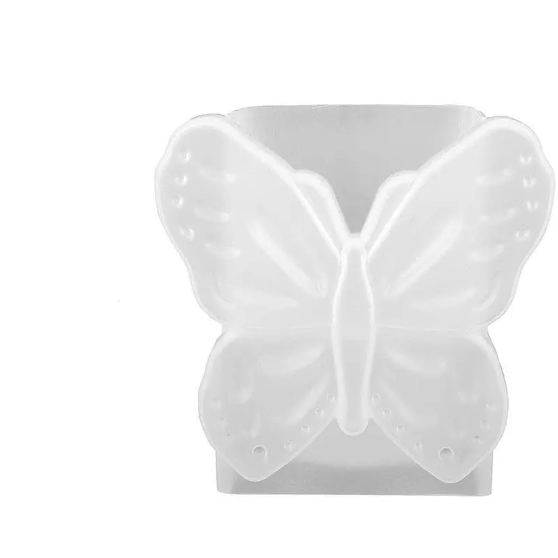 Butterfly Design Silicone Mold, Elegant Shaped Candle Holder Mold, DIY Jewelry Storage Box Mold, Crystal Drip Resin Bowl Cutter Mold