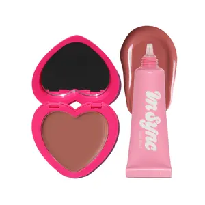 Half Caked Makeup Cream and Liquid Blush Twins -  Candy Paint Cheek + Lip Tint and In Sync Liquid Blush - Vegan & Cruelty-Free