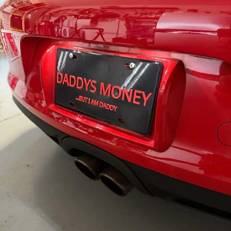 Personalized Car License Plate