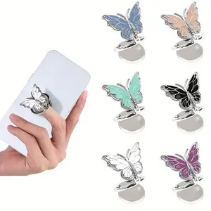 Butterfly Finger Ring Stand For Mobile Phones, Mobile Phone Holders & Stands