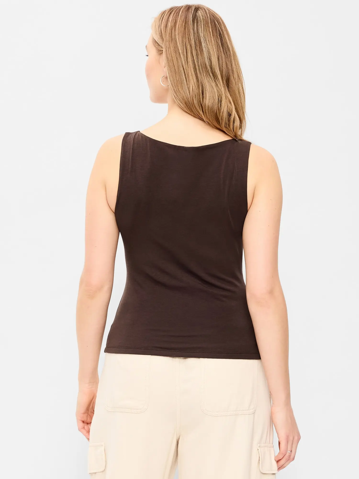 Old Navy Women's Hug Double-Layer Boat-Neck Top - TikTok Shop