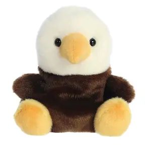 Palm Pals Adorable Murphy Bald Eagle 5 inch Multicolor Mini Soft Plush Collectable Stuffed Animal