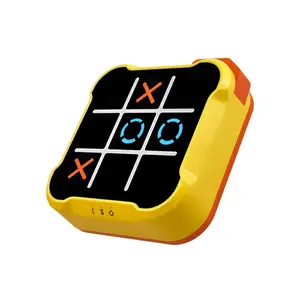 Tic Tac Toe, 3 in 1 Handheld Educational Game Machine, Electronic Tic Tac Toe Game for Education and Memory Growth, Home, Toy Board Game for Kids and Adults