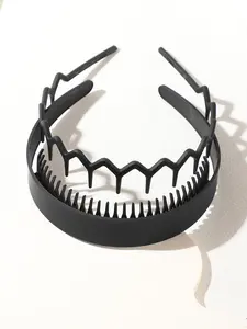 Women's Wide Band Wave Teeth Anti-Slip Hairband, Leopard Print Elegant Fashion Hair Tie, Perfect for Party Dating Vacation