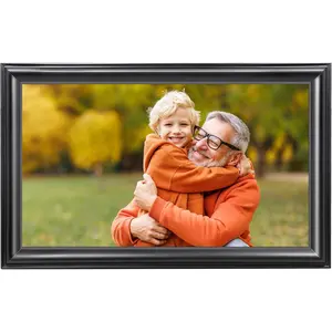 16 Inch Large Digital Picture Frame,  WiFi Digital Photo Frame with 1920 * 1080 IPS Touchscreen, 32GB Storage, Auto-Rotate, Wall Mountable, Easy Setup, Slideshow Photos and Videos