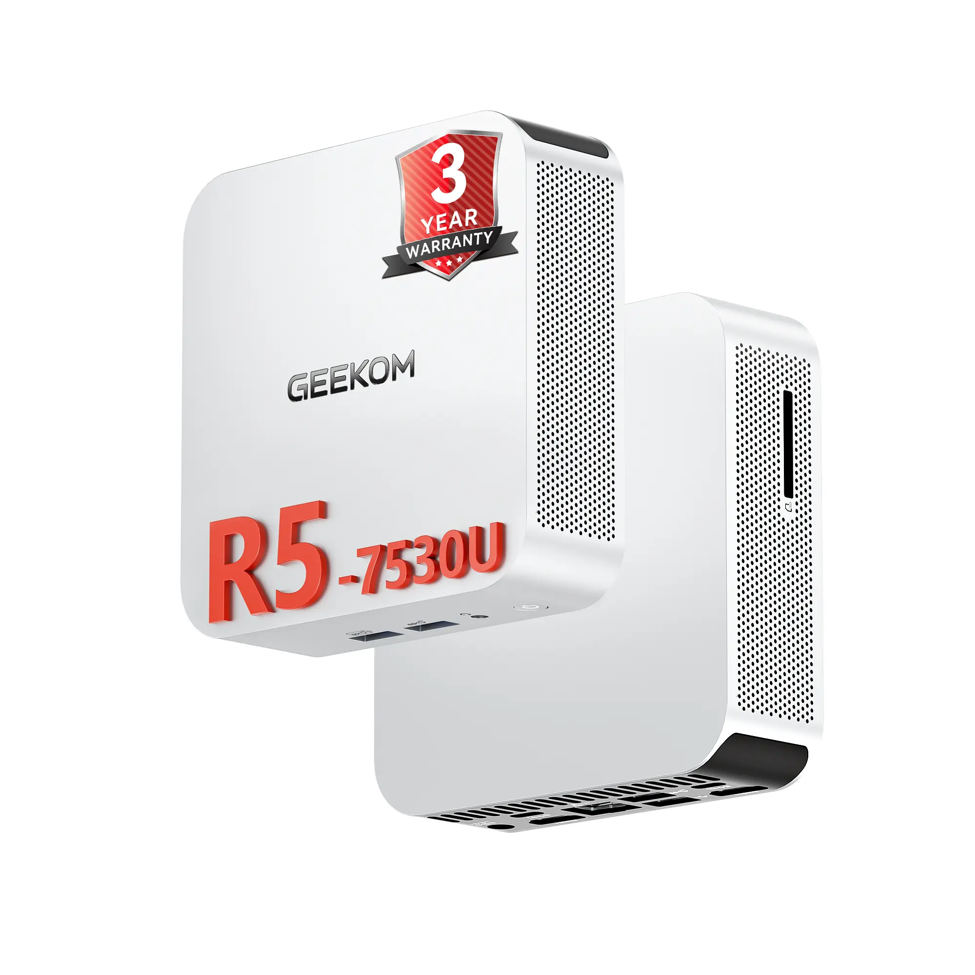 GEEKOM A5 Pro Mini PC (2026) with AMD Ryzen 5 7530U, 16GB DDR4 RAM GEEKOM A5 Pro Mini PC (2026) with AMD Ryzen 5 7530U, 16GB DDR4 RAM