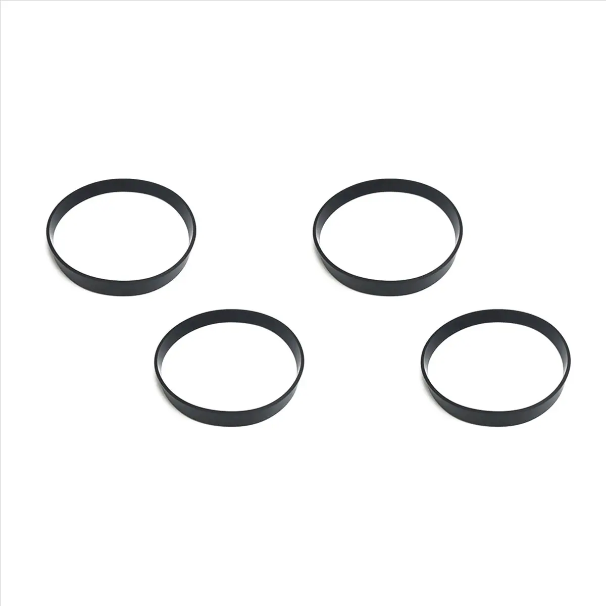 4x Rubber Vacuum Belts for Bissell PowerForce Helix Vacuum Cleaner, Belt for Series, Easy to Install Replacement Parts, Maintenance Accessory, Replace Every 6-12 Months, Compatible with Models 2191U,2191,2190,1797,1700,2031093