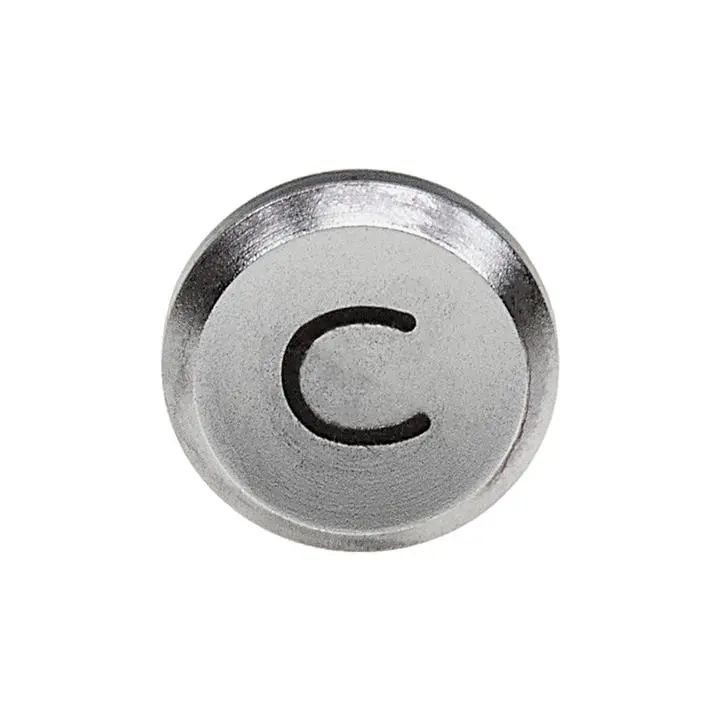 Fotodiox SB-CC-Slv1 12mm Aluminium Soft Shutter Release Button, Camera Accessory for Contax, Canon Cameras, Silver-Black