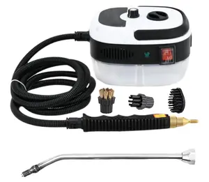 Multi-Purpose Handheld Steam Cleaning Tool | Portable Cleaning Tool with Brush Heads for Home Kitchen Car & Garage Use