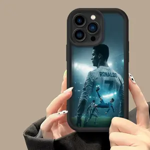 Ronaldo Phone Casing For iPhone 17 16 15 14 13 12 11 X Pro Plus Max Samsung S26 S25 24 23 22 A33 A34 A35 A36 A52 A53 A54 ULTRA Soft Silicone Shockproof Anti Drop Protective Football Phone Cases Shell