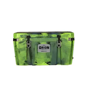 Orion Core 65 Cooler - Portable Rotomolding Design for Short Trips & Weekend Use - 65.98 Quarts Capacity - Orange Color
