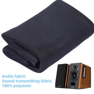 0.5 Yard 3D Mesh Fabric, Sound-Permeable Polyester, Ideal for Speaker Material, Subwoofer Grille, Audio Equipment Covering