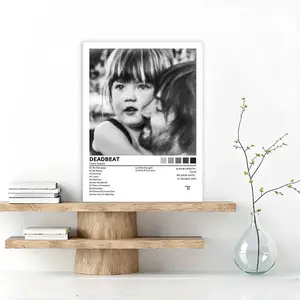 Tame Lmpala - Deadbeat - Album Music Art Poster, canvas print suitable for walls, bathrooms, bedrooms, and offices, makes a great holiday gift or New Year's decoration. A perfect choice for music lovers' bedrooms, frameless.