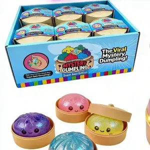 Squeezy Dunplings 12 Pack - Fun and Interactive Food Play for Kids Ages 3+ - Perfect for Imaginative Play and Learning