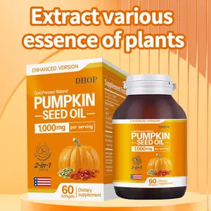  Pumpkin Seed Oil + Saw Palmetto: Your Daily Men's Health Essential