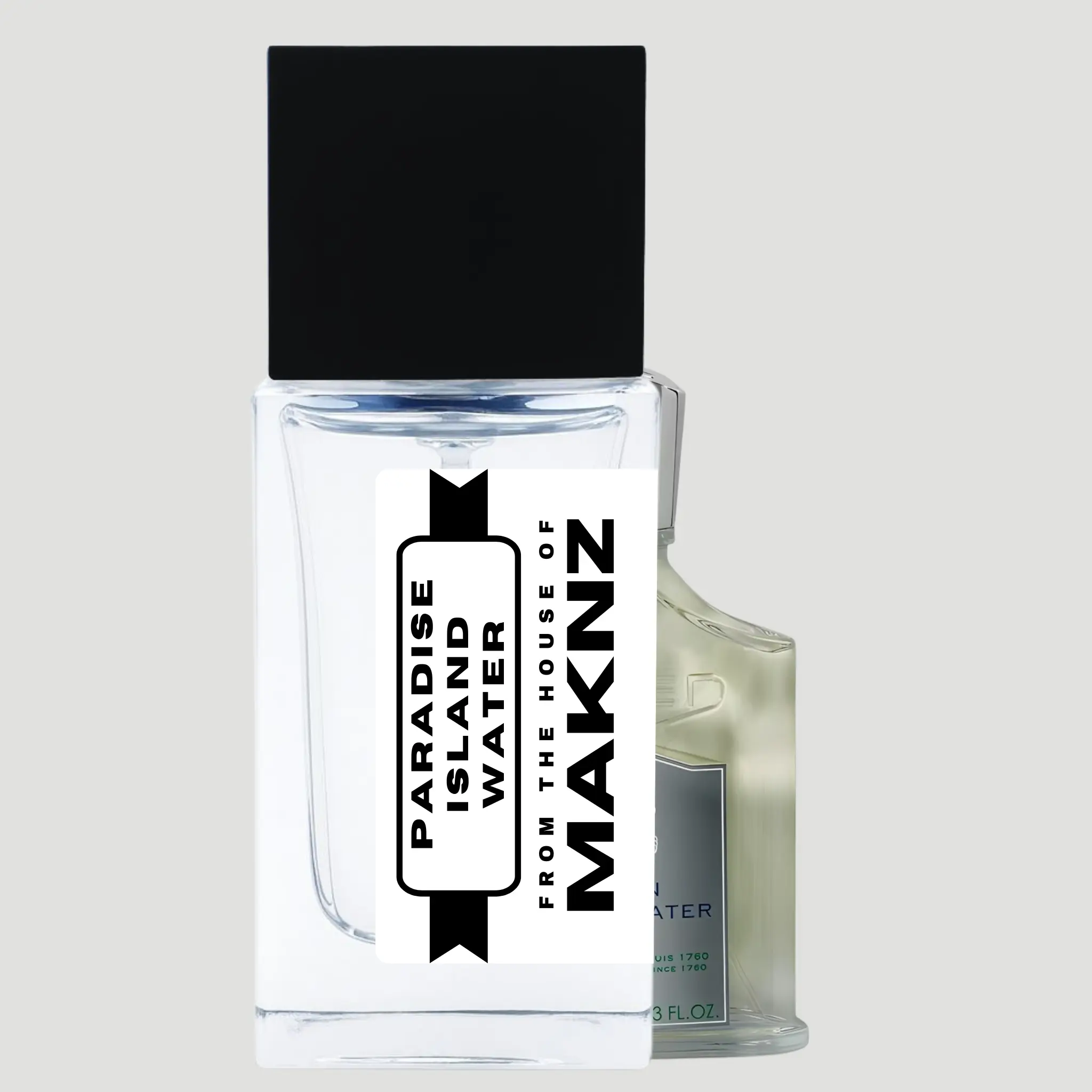 MAKNZ PARADISE ISLAND WATER Unisex Fragrance - citrus, sweet, coconut, fresh spicy, vanilla, lactonic, rum, woody