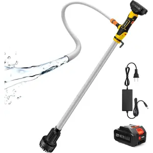 Cordless Stick Water Transfer Pump, Water Pump with 21V  Compatible with Makita 18V ,720GPH, Max  Heicht 33 FT, Portable Utility Water Pump for Pool,Garden,Pond,Fish Tank