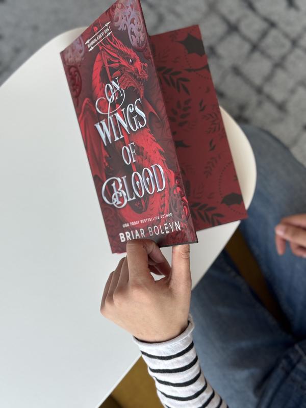 On Wings of Blood (Deluxe Limited Edition): A Novel (Bloodwing Academy: Volume Number 1) by Briar Boleyn [Hardback Book]
