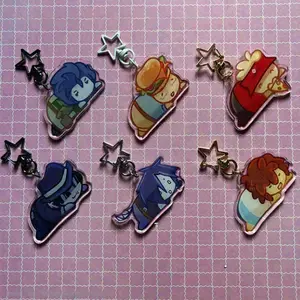 FORSAKEN Acrylic Keychain - Roblox 007n7 TwoTime Chance Shedletsky Guest1337 Elliot