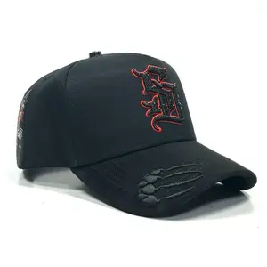 Premium highquality men hat panther Red