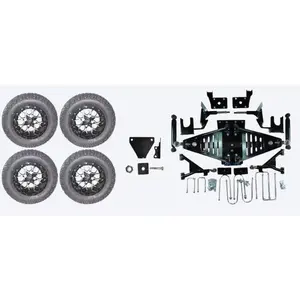 Lift Kit Combo with 12" Vortex for EZGO RXV Gas Golf Carts 2015+