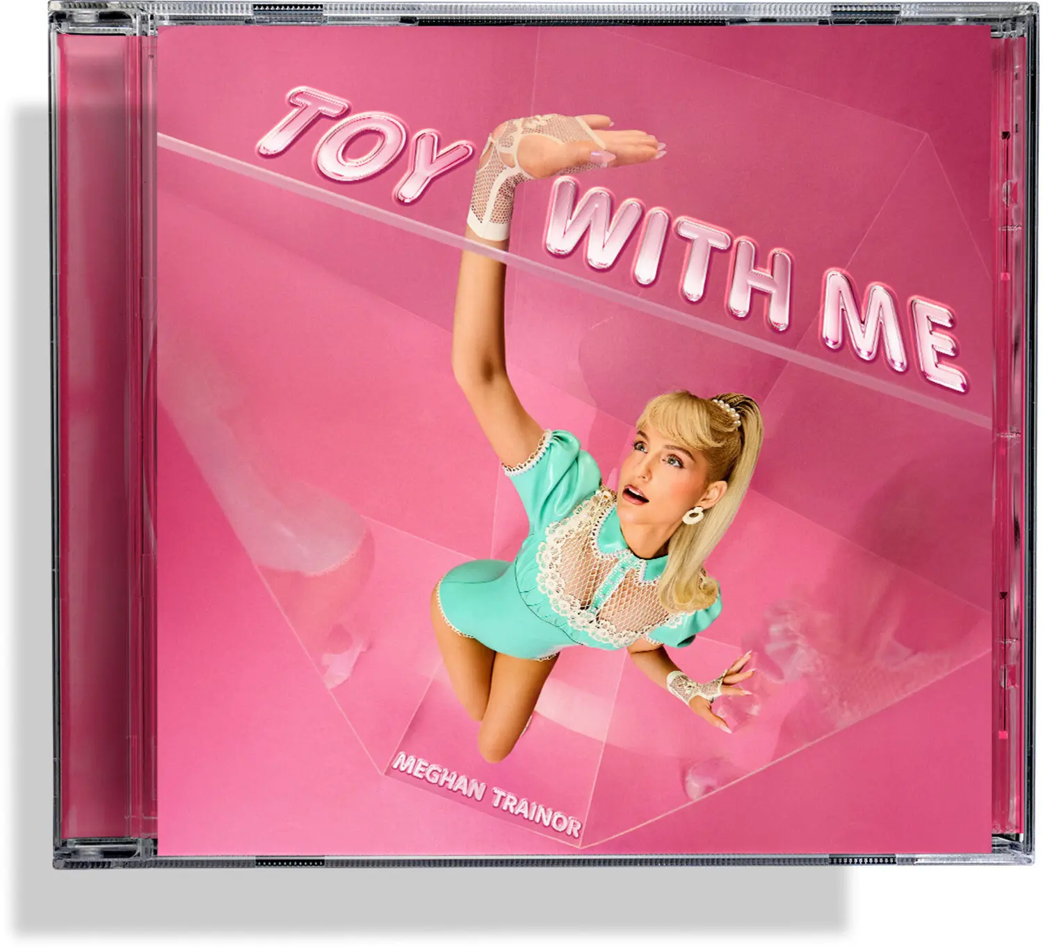 Meghan Trainor - Toy With Me English Album CD (16 Songs, Band Recordings) - Album Tracks: Hush, Delulu, Pink Cadillac, Potential, Angels, Chef's Kiss, Get in Girl, Still Don't Care, Little 1, Princess, Rich Man, Men's Tears, Cry Baby, Shimmer