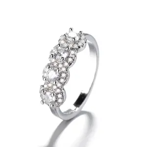 Affordable Artificial Zircon Solitaire Engagement Ring, New Micro-Zircon Wedding Ring for Special Occasions, Artificial Zircon Rings, Solitaire Engagement Rings