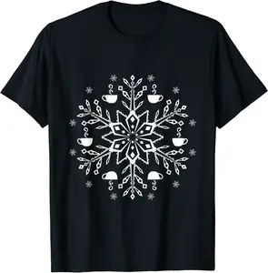 Coffee Jagertee Snowflake Party Apres Ski Costume T-Shirt - Luismrid Shop 34B085B4WSFB