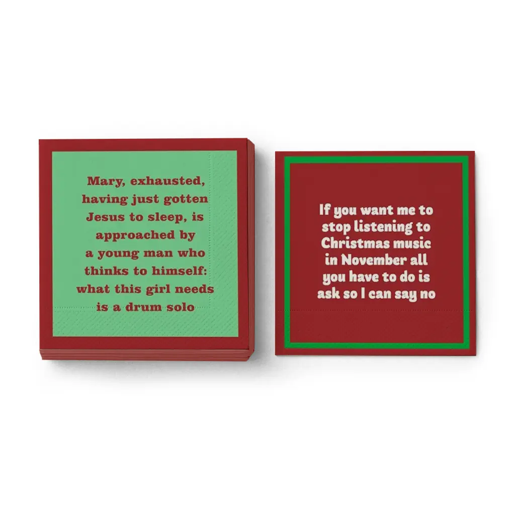Xmas Music CHRISTMAS Napkin