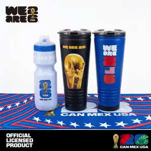 2026 FIFA World Cup Essential Fan Set: Drinkware Bundle featuring Stadium Horn  & Workout Bottle