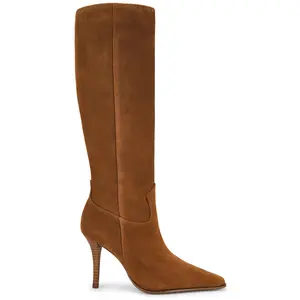 Steve Madden Wescot Boot in Chestnut Suede