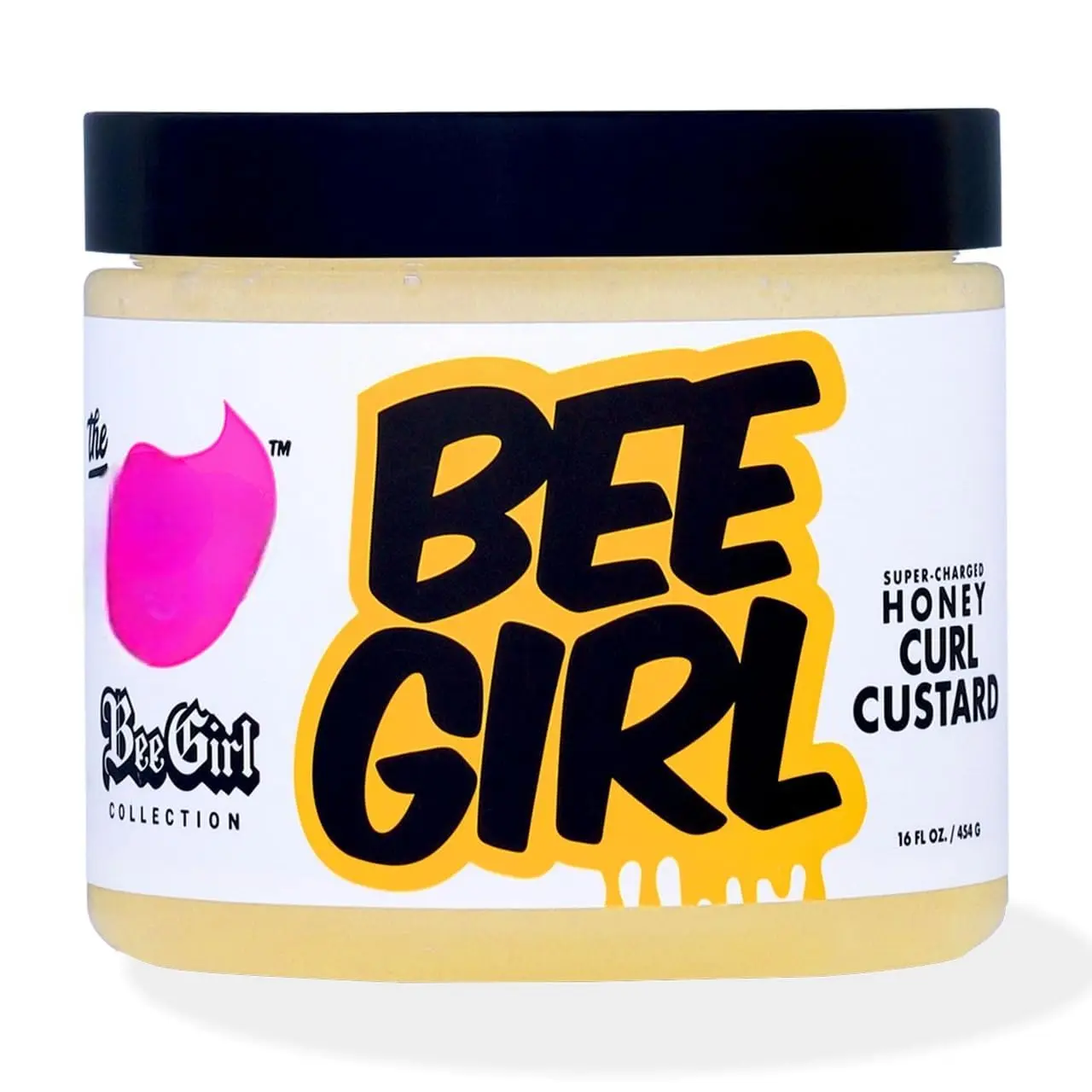 Do-ux Bee Girl Honey Curl Custard Cream - 16 oz (Pack of 1) Daily Haircare Moisturizer for Wavy Hair, Hydrates Curls, Nourishes, Reduces Frizz, Boosts Moisture, Unisex