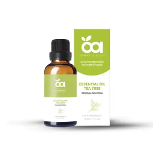 Tea Tree Essential Oil by Organic Alley (30 mL) | 100% Pure, Natural Melaleuca Alternifolia | Premium Quality Tea Tree Oil Healthcare Fitness