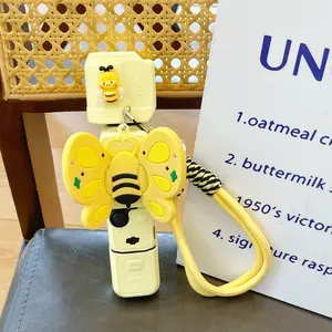 Luxury Cute Cartoon Handmade DIY Silicone Camera Case, Camera Accessories, Full Protection for Dji Pocket3, Ultra-Thin Soft Gel, Portable with Lanyard