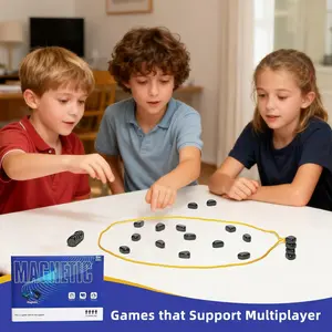 Magnetic Chess TikTok hit game great for kids & adultsperfect for family game nights & get-togethers, cultivatechildren's concentration and logic