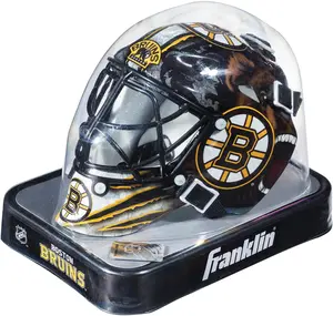Boston Bruins Unsigned Franklin Sports Replica Mini Goalie Mask