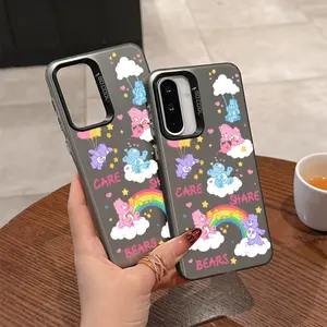 Cute cartoon C-Cares B-Bears Phone Case Suitable for Xiaomi 15T 14T 13 12T 11 Poco X7 F7 X6 X5 Redmi Note 10 11 12 12s 13 14 Pro Plus 15 15C 10C 12C 13C 9A 9C 9T A1 A2 A5 K60 K40 Ultra Pro Lite 4G 5G Anti Fall Matte Back Cover