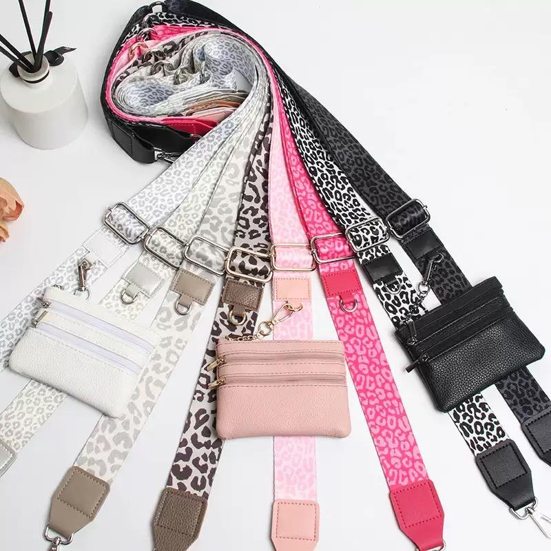 Sexy leopard print mobile phone crossbody strap, phone sling, phone charms, multi-functional and adjustable, can be used for mobile phone decoration, backpack decoration, backpack decoration with wallet, suitable for gifts to give to your girlfriend