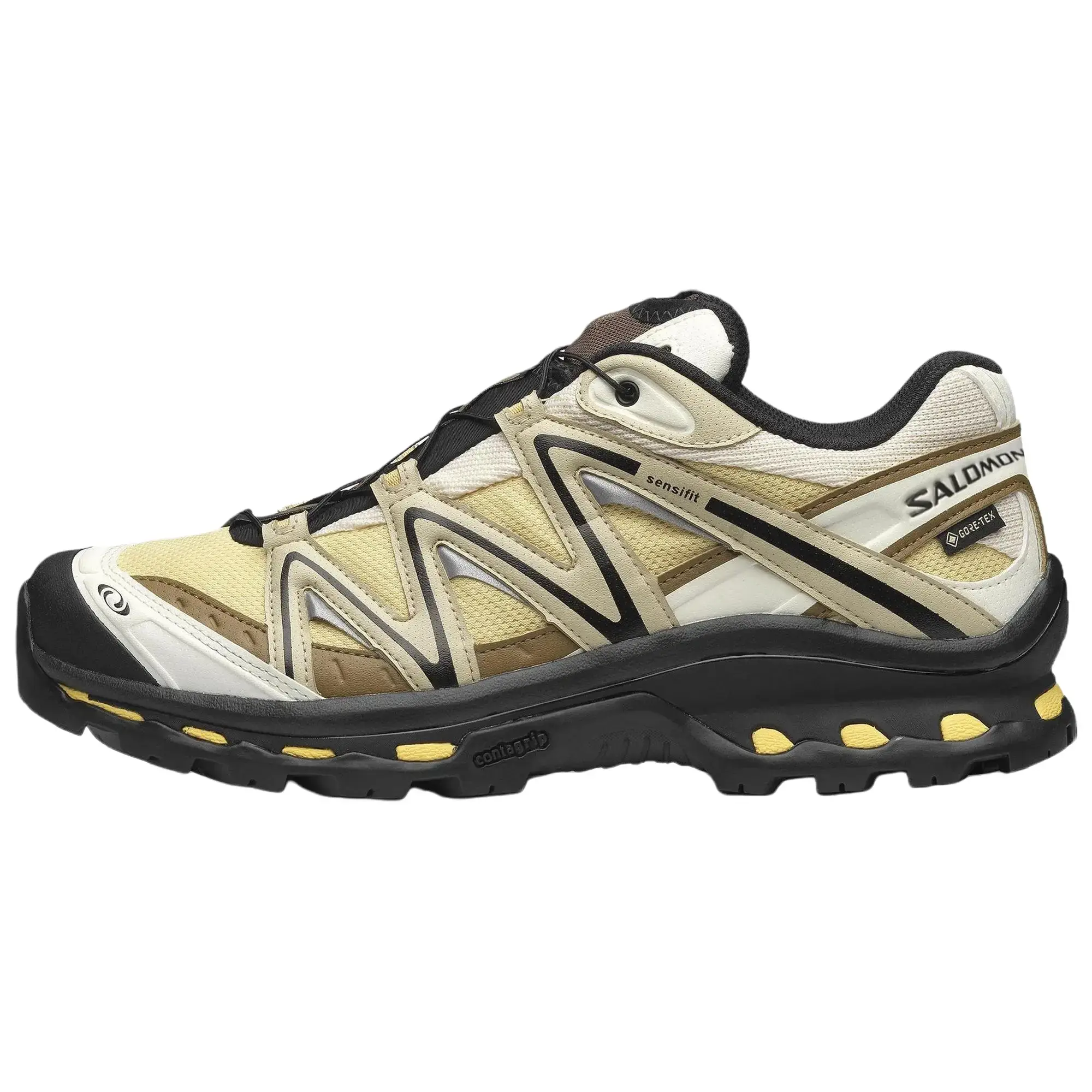 Salomon XT-Quest GORE-TEX 'Sahara Sun White Pepper' Male Trail Hiking Sneakers, Waterproof, Breathable Mesh, Rugged Look, Secure Fit, Traction Grip